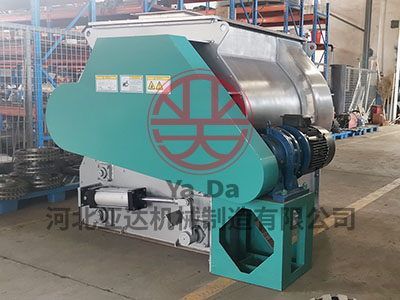 双轴浆叶高效混淆机SSHJ1.0型
